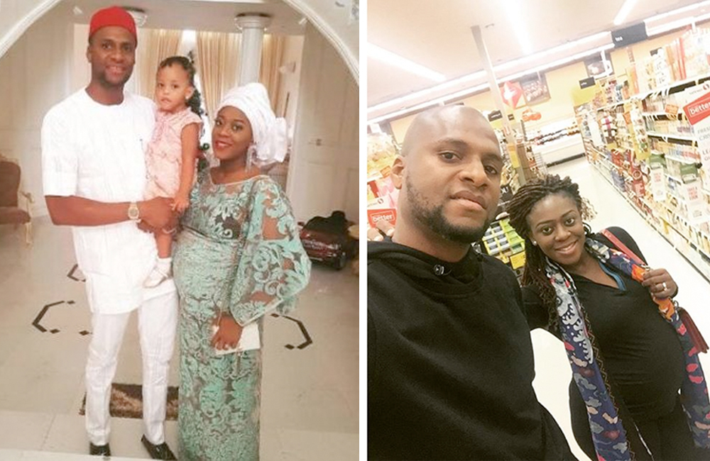 Chima Anyaso and wife