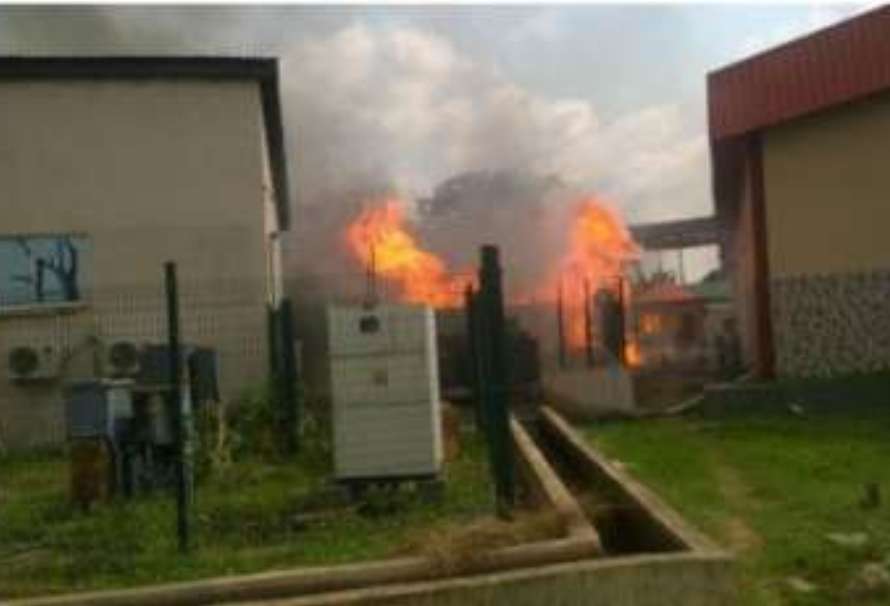 NAFDAC fire