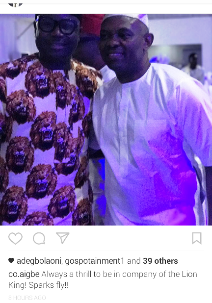 Charles Aigbe & Tony Elumelu