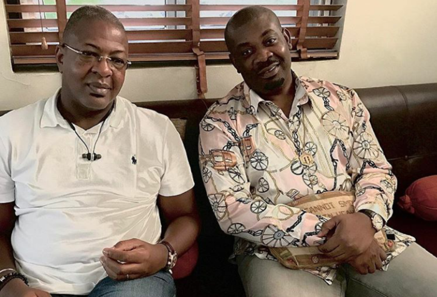 Folly Coker And Don Jazzy