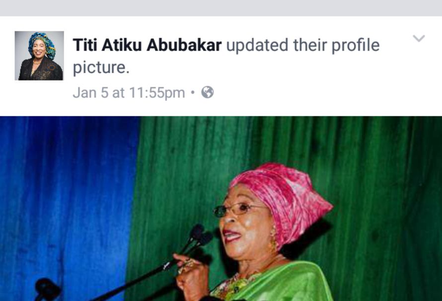 Titi Atiku Abubakar Camp HT